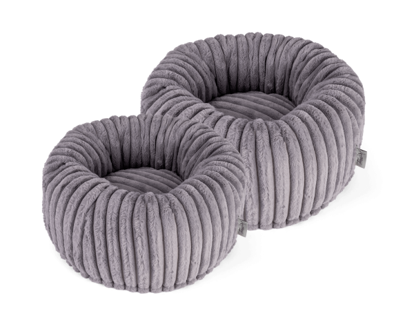 Biscuit Spot Grau - SET, 2 Größen