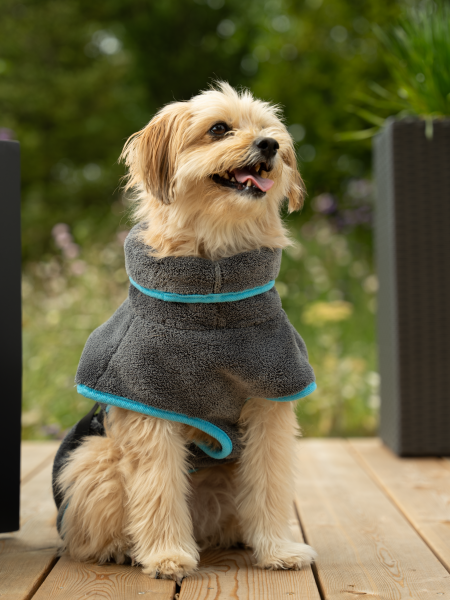 SET Dampfhund Bademantel