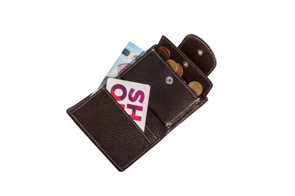 Geldbörse Leder