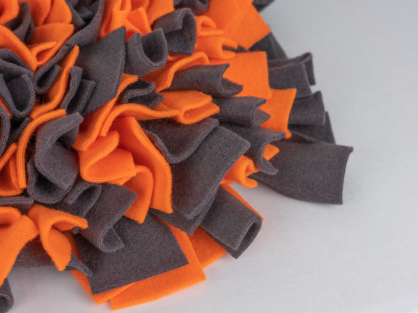 Schnüffelteppich orange