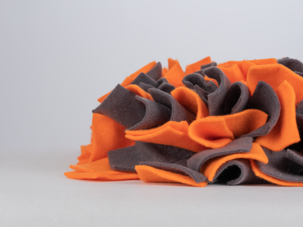 Schnüffelteppich orange