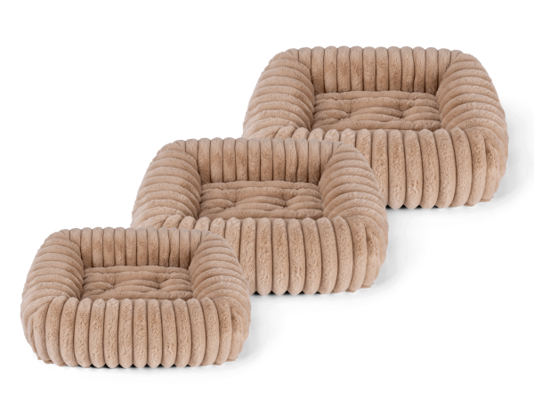 Biscuit Cube Caramel - SET, 3 Größen