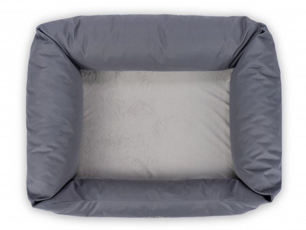 Viscado Grau - orthopädisches Hundebett