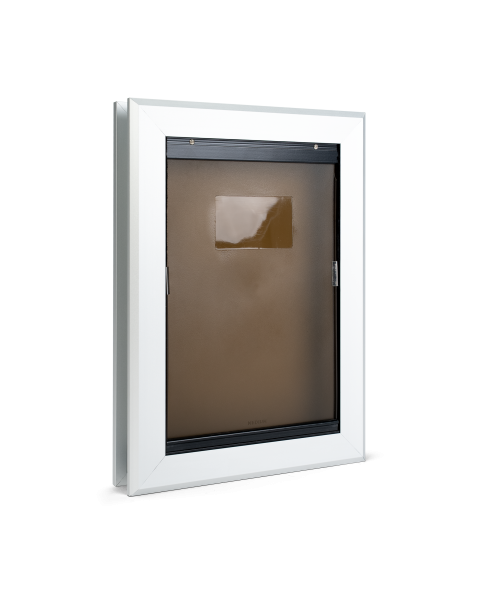 TT1 - Isolierte Hundeklappe aus Aluminium
