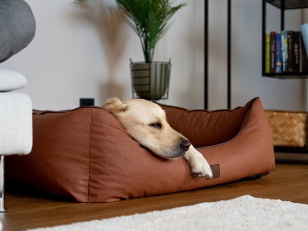 Runa Kunstlederbett, Kupfer