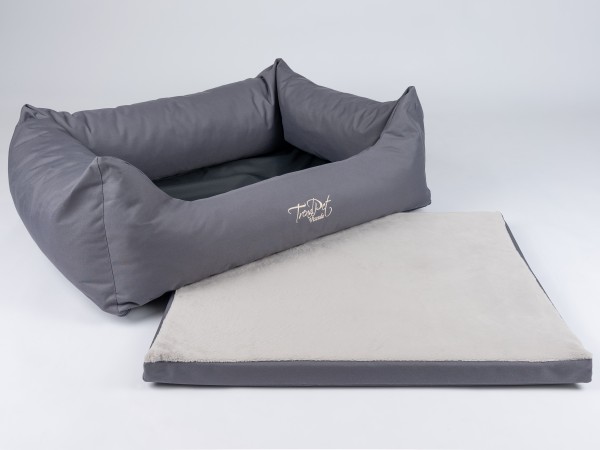 Viscado Grau - orthopädisches Hundebett