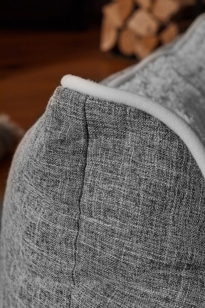 Vitabed Grau - Orthopädisches Hundebett